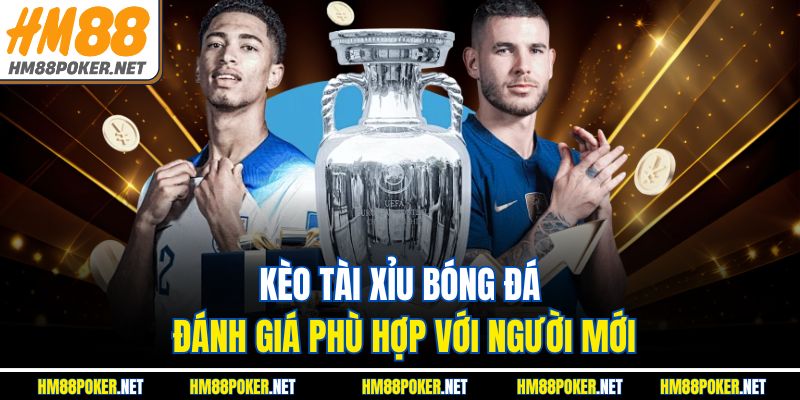 Kèo tài xỉu bóng đá đánh giá phù hợp với người mới